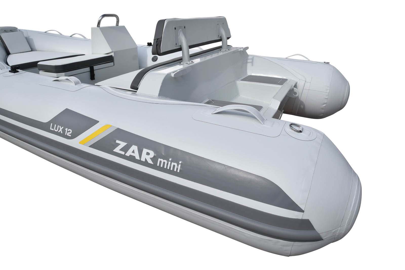 ZAR mini LUX Tender 13 Inflatable Boat - Aluminium RIB Dinghy